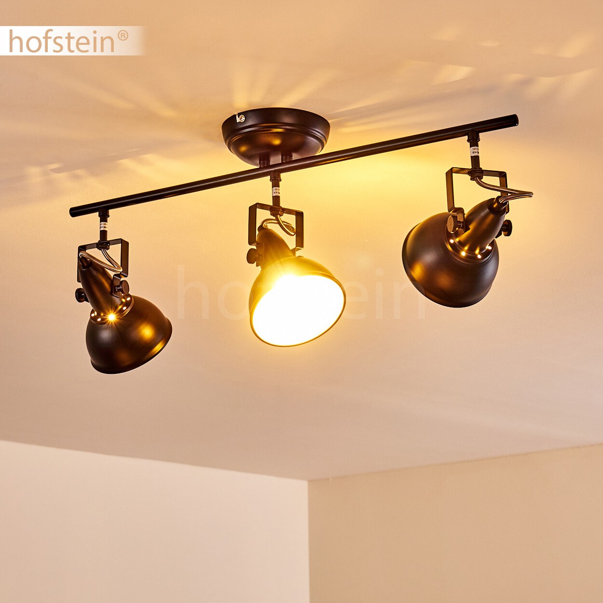 Schwarze Pendelleuchten LED Design Hänge Strahler Decken Lampe Wohn Schwarze Pendelleuchten LED Design Hänge Strahler Decken Lampe Wohn