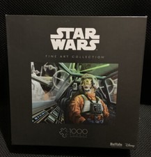 DISNEY STAR WARS FINE ART COLLECTION 1000 PCS PUZZLE SIZE 26.75 X 19.75”