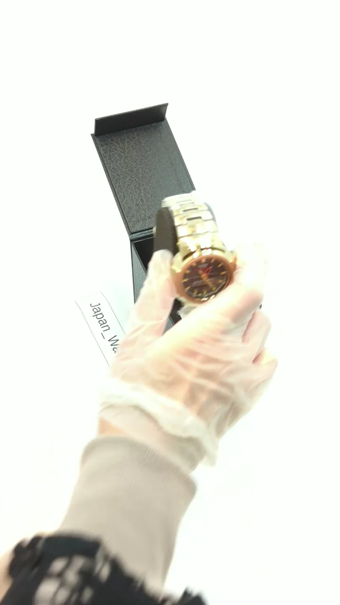 CASIO G-SHOCK FULL METAL AWM-500GD-9AJF Black Gold Atomic Men's