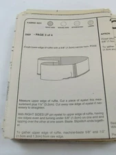 Lot Vintage Sewing Pattern Instructions Ephemera Scrapbooking Junk Journal 33645