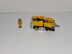 TRANSFORMERS MIRCOMAN DIACLONE DRILLDASHER MINT CHROME WITH DIACLONE PILOT