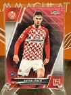 Anton Stach 2021-22 Topps Chrome Bundesliga Magenta Refractor RC /399, No.75