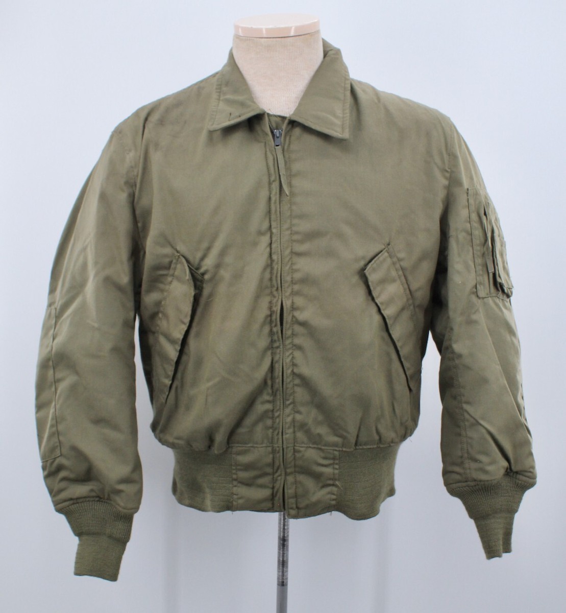 Mens VTG NOS USAF Army Cold Weather Flyer's Jacket Sz S Short 80s