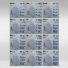 EnVision LED 6 Inch Canless Downlight 9W 700 Lumens, 5000K Day Light (12 Pack)