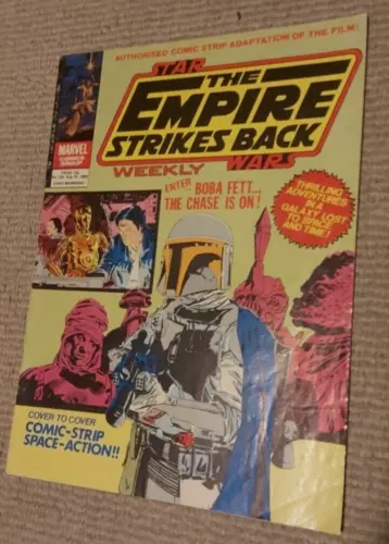 STAR WARS WEEKLY No 129 MARVEL COMICS UK AUG 1980 Book of Boba Fett First Issue!