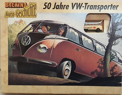 Brekina 1:87 Jubiläumspackung ''50 Jahre VW Transporter T 1'' NEUWERTIG m.OVP 