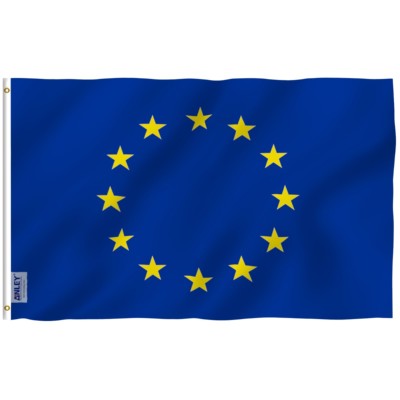 Anley Fly Breeze 3x5 Foot European Union Flag - EU Flags Polyester