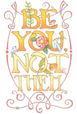 Mary Engelbreit-BE YOU NOT THEM-Blank Greeting Card w/Envelope-NEW! 