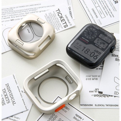 Soft Bumper Case For Apple Watch Ultra 49mm iWatch 9 8 7 6 5 SE 45mm 41mm Cover - Picture 4 of 28