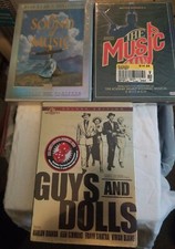 Lot Of 3 Musicals New sealed Sound Of Music Guys And Dolls Music Man DVD