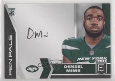 2020 Panini Donruss Elite Pen Pals Denzel Mims #PP23 Auto 0l1