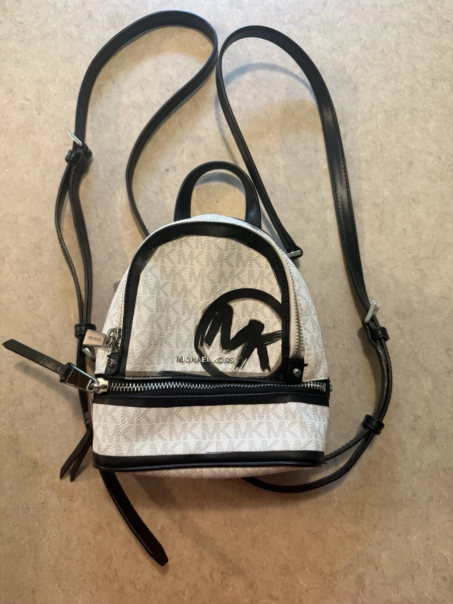 MICHAEL KORS MKロゴ ミニリュック ホワイト Michael Kors Backpack White Bags & Handbags for Women for sale - eBay