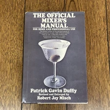 "The Official Mixer's Manual: For Home & Professional Use" 1975 DUFFY, P.G Book