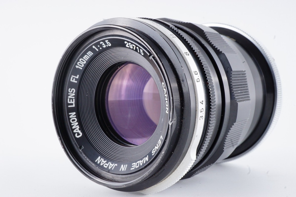 Exc＋5】Canon 100mm f3.5 FL Lens From Japan | eBay