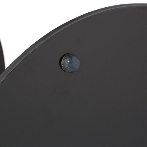 Mesa auxiliar mesita moderna 3 kg 55 cm mesa de café mesa redonda mesa de salón - Imagen 8 de 10