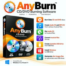 CD DVD Burning Software Suite USB burner Iso File Writing DVD Creator