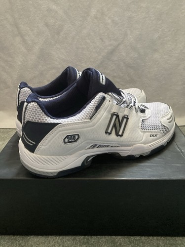 New Balance 980 ISS Mens UK 10 White & Black Abzorb 360 Fit Trainers NEW - Picture 8 of 15