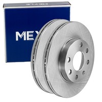 2X Meyle Bremsscheiben 236Mm Vorne Passend FÜR Opel Astra Combo Corsa Kadett