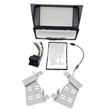 Fit For 2004-2012 BMW E90 E91 E92 E93 Stereo Double DIN Dash Kit Harness Adapter
