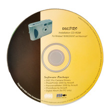 DSC Pro Camera Installation CD, Mac Windows 95/98/2000/NT, c.2000, Disc Only