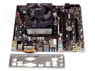 MSI A68HM Grenade + AMD A8-6600K + 4GB DDR3 - Mainboard CPU RAM Retro Bundle