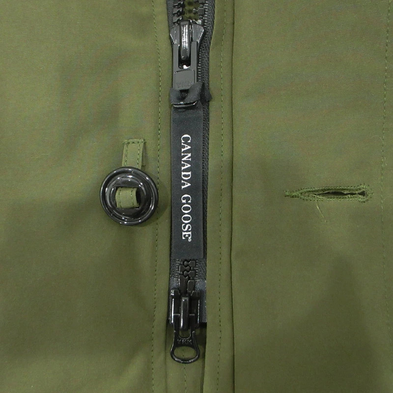 CANADA GOOSE JASPER Hoodie Down Jacket 3438JM Khaki Green Size: S thumbnail 8