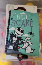 Disney Baby Nightmare Before Christmas Baby Soft Book Toy Sensory Crinkle