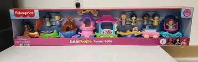 Fisher Price Little People Disney Princess Parade Float 16 pieces NEW