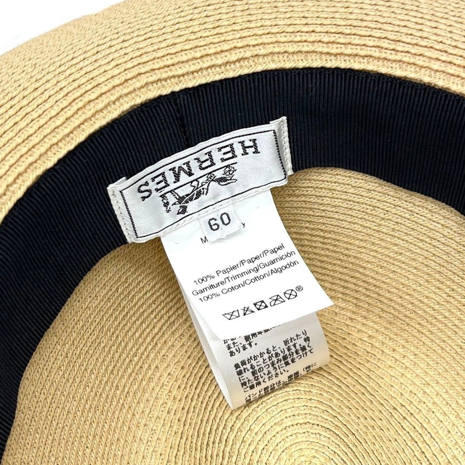 Chapeau Fedora Hermès Femme 100% Lapin - Couleur Moka/bordeaux, Neuf Avec étiquettes