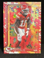 2025 Topps Chrome - Jalen Royals - ROOKIE Team Camo Refractor 🔴🟡⚪️