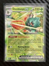 2023 Scarlet & Violet Series - Obsidian Flames Decidueye ex Double Rare #15/197
