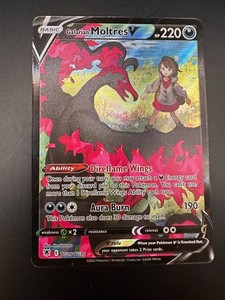 Galarian Moltres V TG20/TG30 Astral Radiance Trainer Gallery Full Art