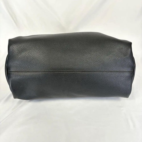 TODS T-Timeless Leather Black Tote Bag, Top Handle, Shoulder Bag, - Picture 8 of 18