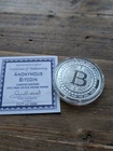 1oz BITCOIN .999 Silver Round Coin - Anonymous Mint - Julie Lindquist w/ COA