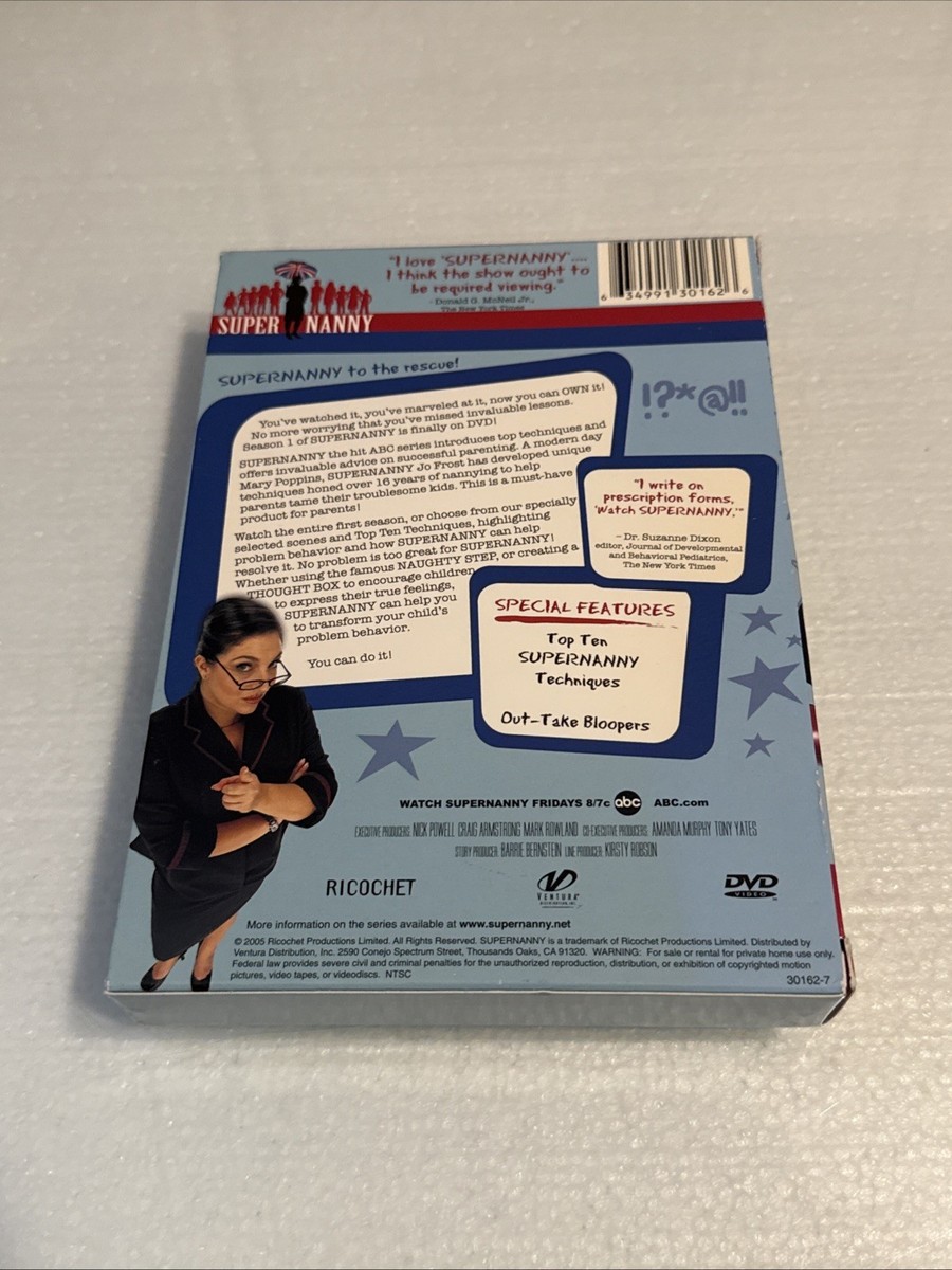その他 Supernanny [DVD] supernanny SUPER NANNY season one first DVD genuine region 1