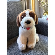 Vintage 1993 Dakin Beethoven's 2nd St Bernard Dog Plush 11" Movie Toy Collar