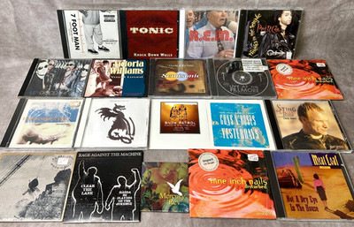 CD Single Promo Lot x19 Nine Inch Nails U2 Sting R.E.M. Alt Rock