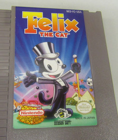 Felix the Cat - Authentic Nintendo NES Game Cartridge - Tested Working