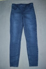 Spanx Jean-ish Ankle Denim Leggings 20018T Blue Rinse Size Medium Tall