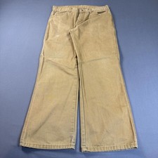 Dickies Tan Carpenter Jeans with Logo on Back