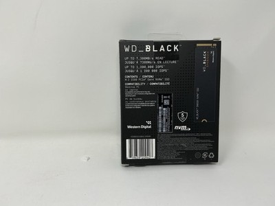 Western Digital WD_BLACK SN850X 2TB NVMe Internal SSD (WDS200T2X0E