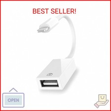 Apple MFi Certified Lightning to USB Camera Adapter for iPhone iPad Female USB 3