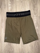 Kith Biker Short Women s Olive Size Medium