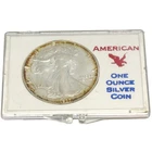 1987 American Silver Eagle 1 oz .999 BU - Heavy Peripheral Toning