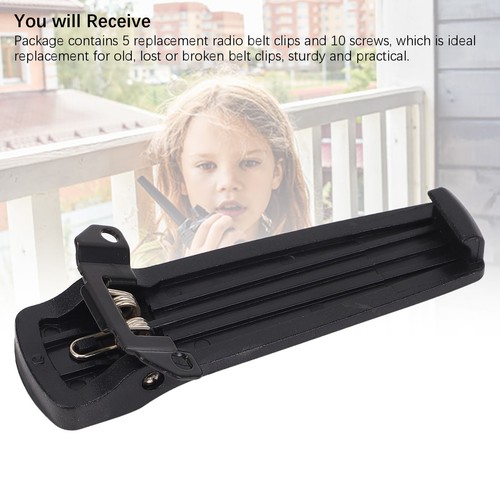 Funkriemenclip Robuste Radio -Back -Clip Mit Schrauben Für Hythytera PD600 PD700 - Zdjęcie 2 z 22