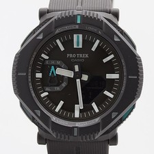 Casio PRJ-B001 Solar Radio Wave Digital Analog Watch Working Vintage Authentic