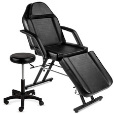 71In 3-Section Multipurpose Massage Bed, Spa  Salon Facial, Tattoo Chair W/Hydr