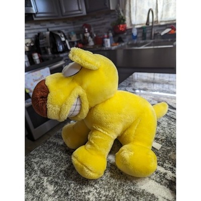 Vintage Grimmy Dog Plush Mother Goose & Grimm Plush Yellow Dog | eBay