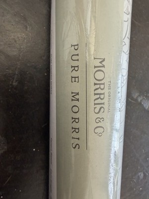 Morris And Co PURE HONEYSUCKLE & TULIP WALLPAPER Color way Linen 1 Double Roll