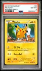 2015 POKEMON XY ROARING SKIES #20 PIKACHU PSA 8